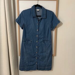 Cabi Denim Dress Size S piece of cale denim dress